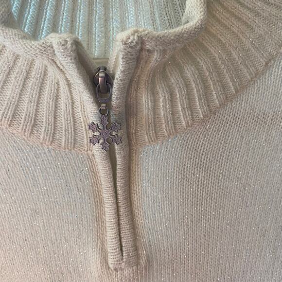 Christopher & Banks Moose Christmas Sweater Womens Size Medium - Picture 8 of 9